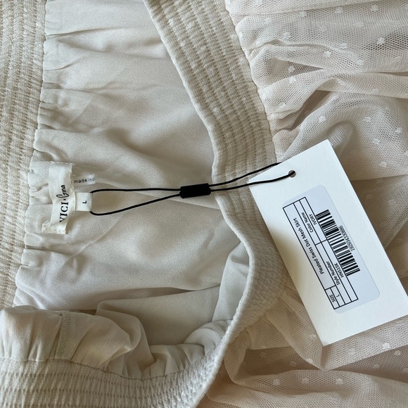 White Ruffle Skirt - Picture 3 of 4